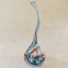 Blown glass - 50cm teardrop decorative drop