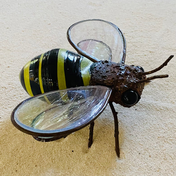 Blown glass - sculpture 'Mini-Bee'