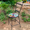 Dalle de Verre chair ~ 35cm seat, 49cm high