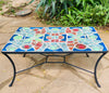 Dalle de Verre coffee table ~ 100 x 60cm rectangle, 50cm high