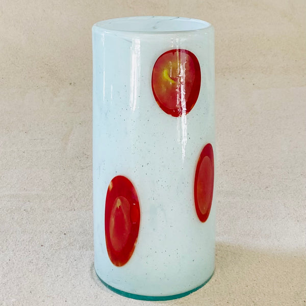 Blown glass - vase 'Allsort' murrine