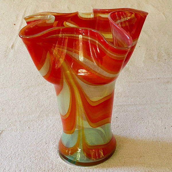 Blown glass - vase (floppy 36cm)