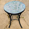 Dalle de Verre coffee table ~ 40cm diameter, 48cm high