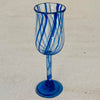 Blown glass - goblet (tall wine)