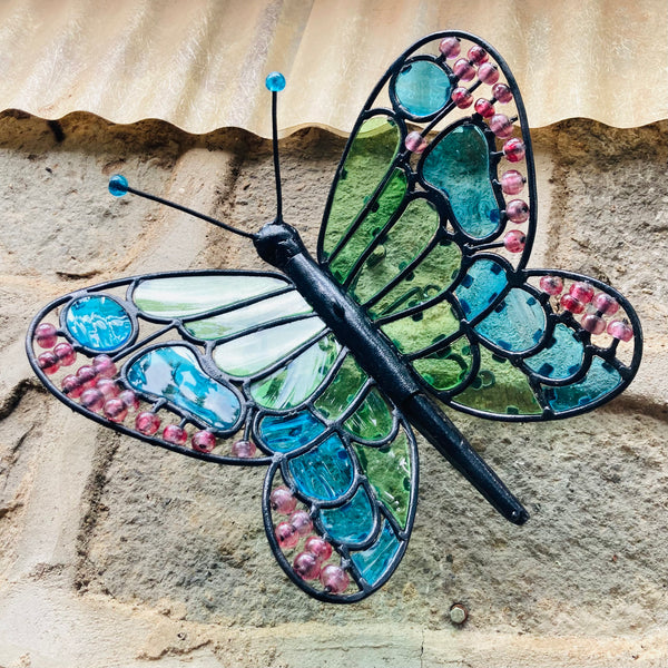 Butterfly Wall Sculpture - Vertical Flights