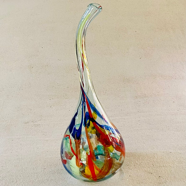 Blown glass - 50cm teardrop decorative drop