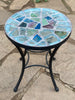 Dalle de Verre coffee table ~ 40cm diameter, 48cm high