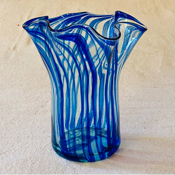 Blown glass - vase (floppy 33cm)