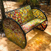 Dalle de Verre garden bench