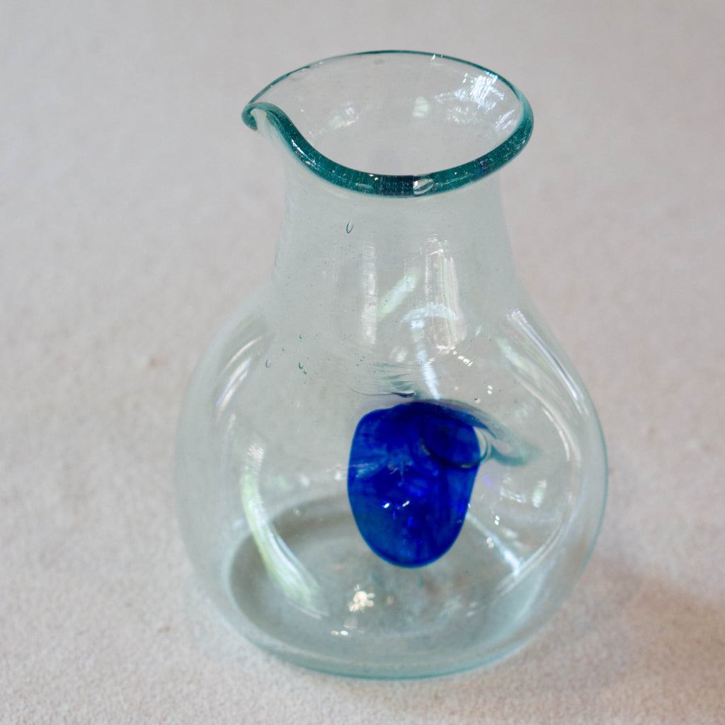 Blown glass - jug (20cm pinched) ~ 725ml