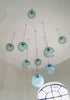 Chandelier 'Crackle Balls 2' hanging cluster