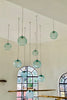 Chandelier 'Crackle Balls 2' hanging cluster