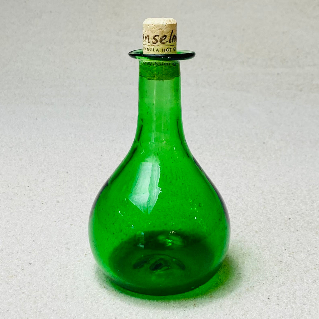 Blown glass - bottle (15cm teardrop) ~ 125ml