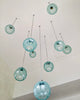 Chandelier 'Crackle Balls 2' hanging cluster