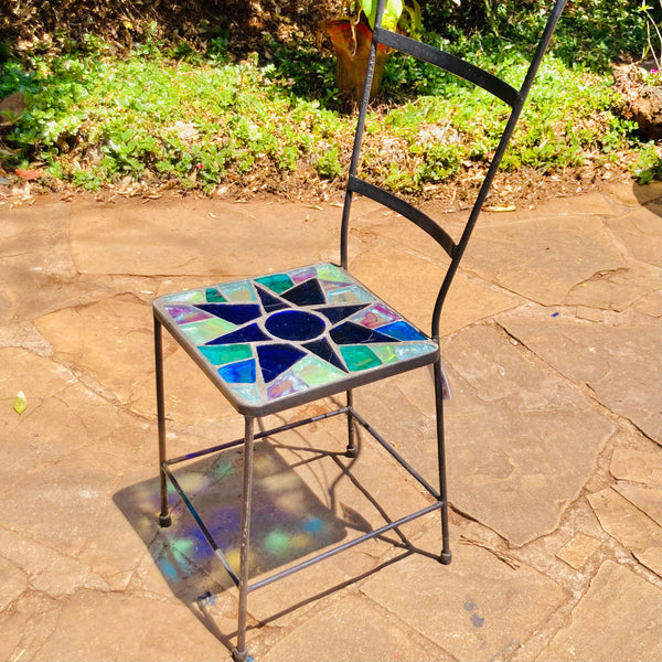 Dalle de Verre chair ~ 35cm seat, 49cm high